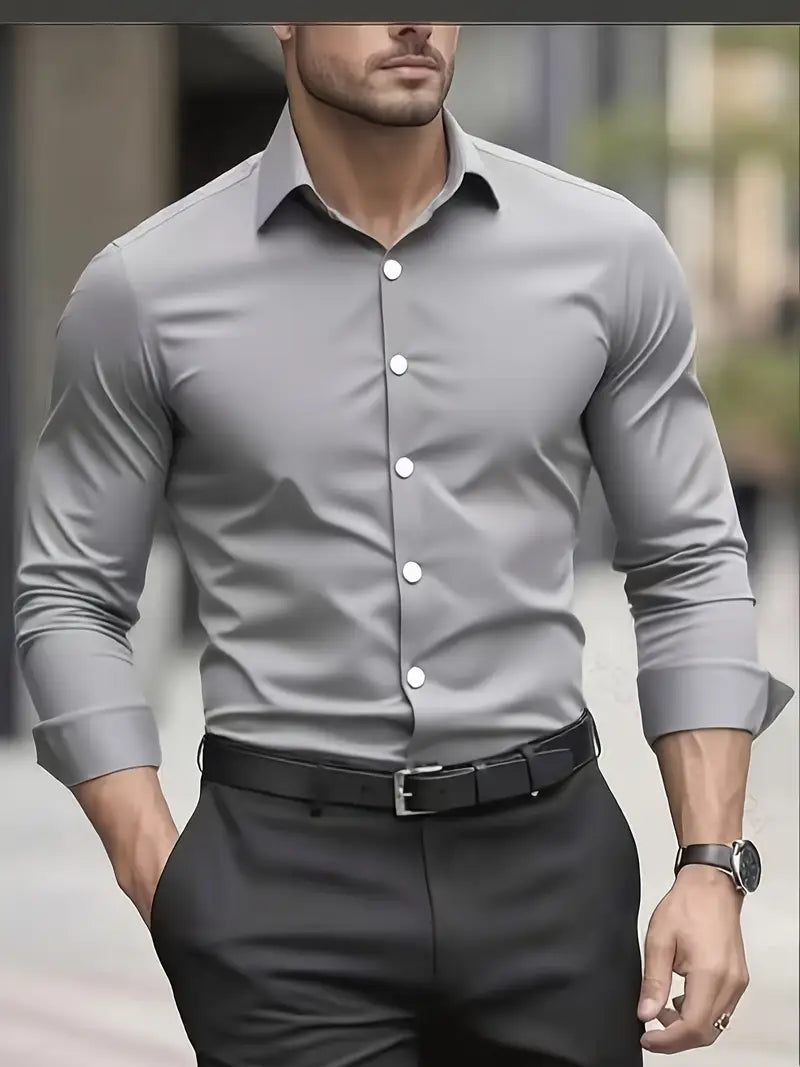 Sam | Men's Long Sleeve Breathable Shirt