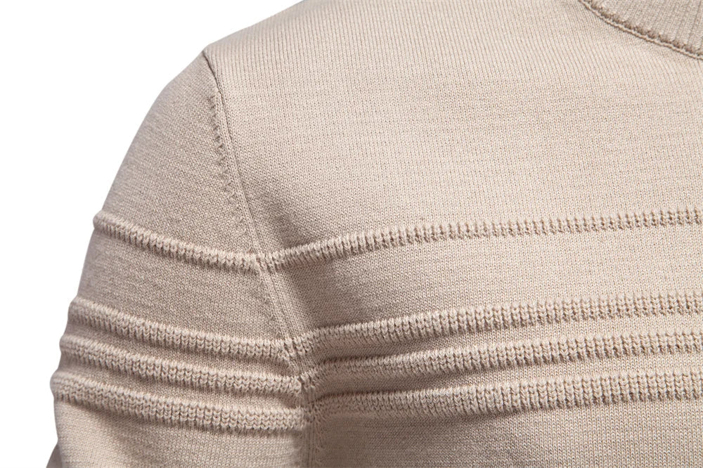 Reto | Crew Neck Textured Knit Sweater