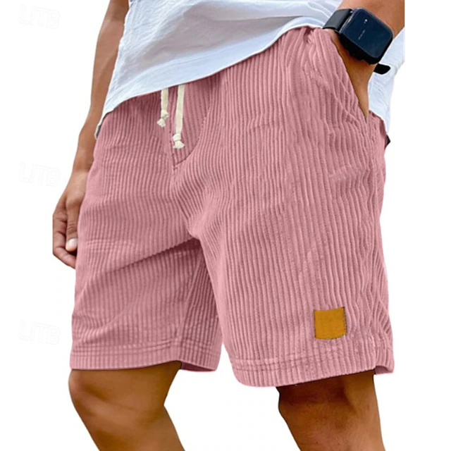 Dearen | Corduroy Casual Drawstring Shorts