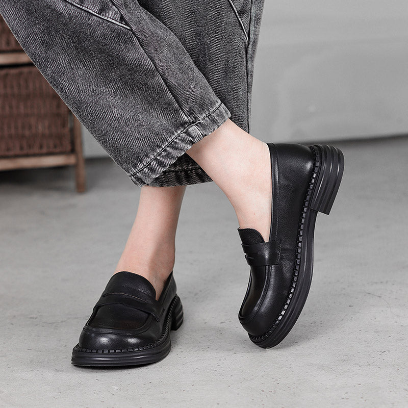 Damen penny | Penny Loafer with Wide Toe Box