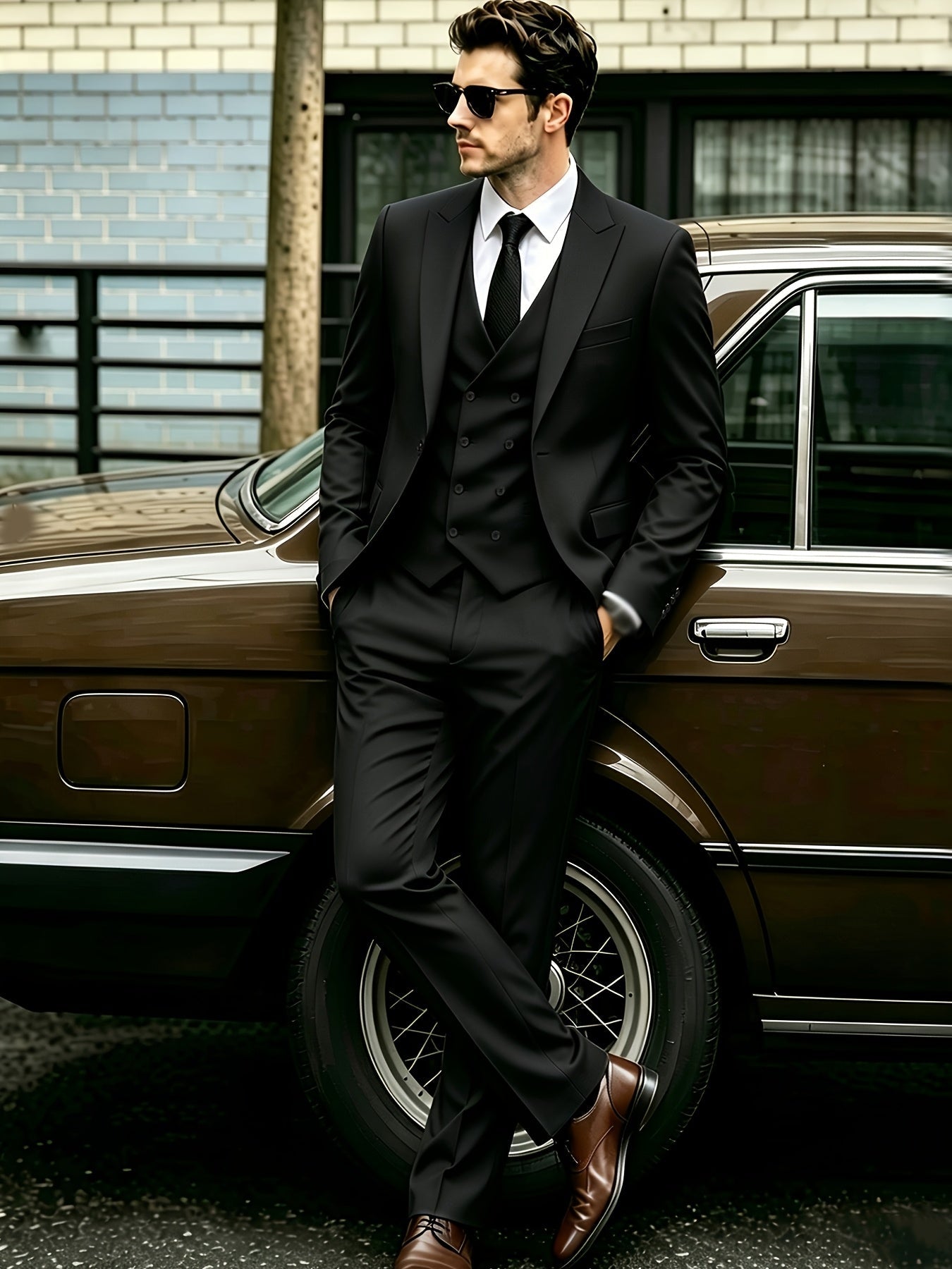 Holtalder | Tailored Three-Piece Formal Suit