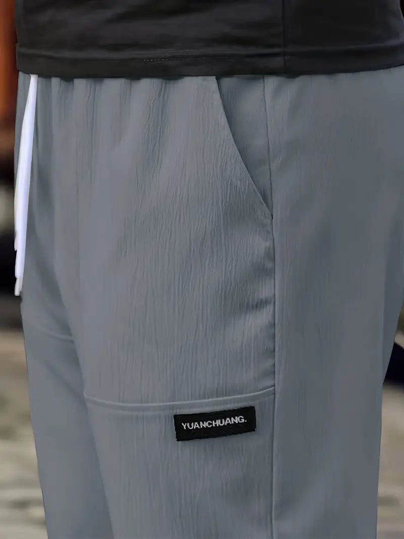 Travys | Straight Leg Drawstring Pocket Joggers