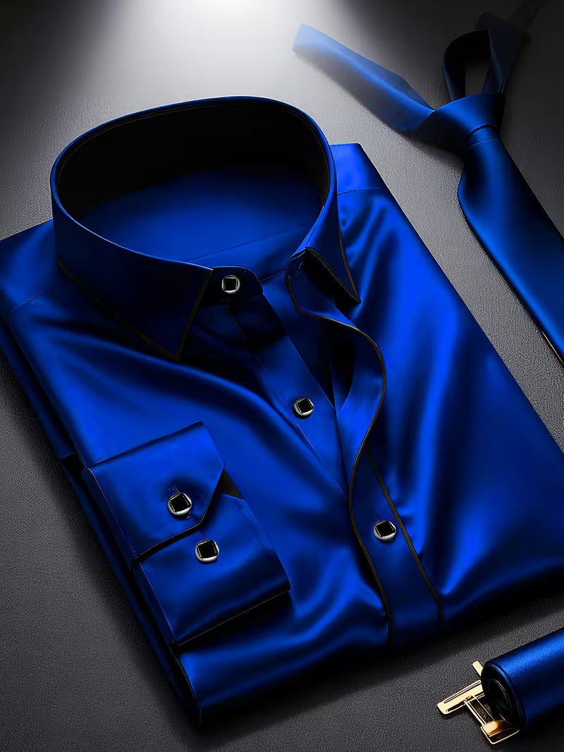 Daven | Long Sleeve Slim Fit Button Shirt