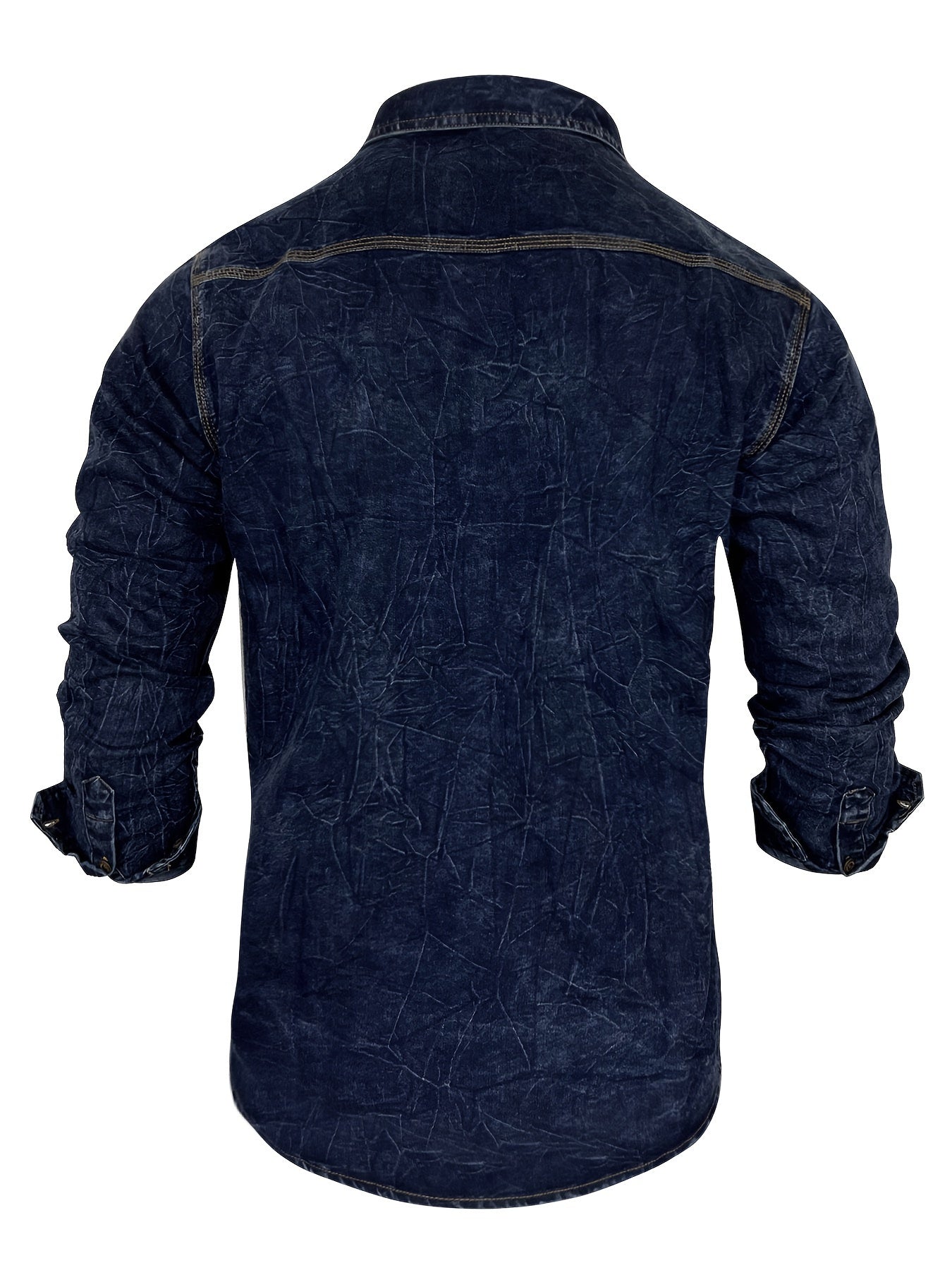 Dolvin | Washed Long Sleeve Double Pocket Shirt