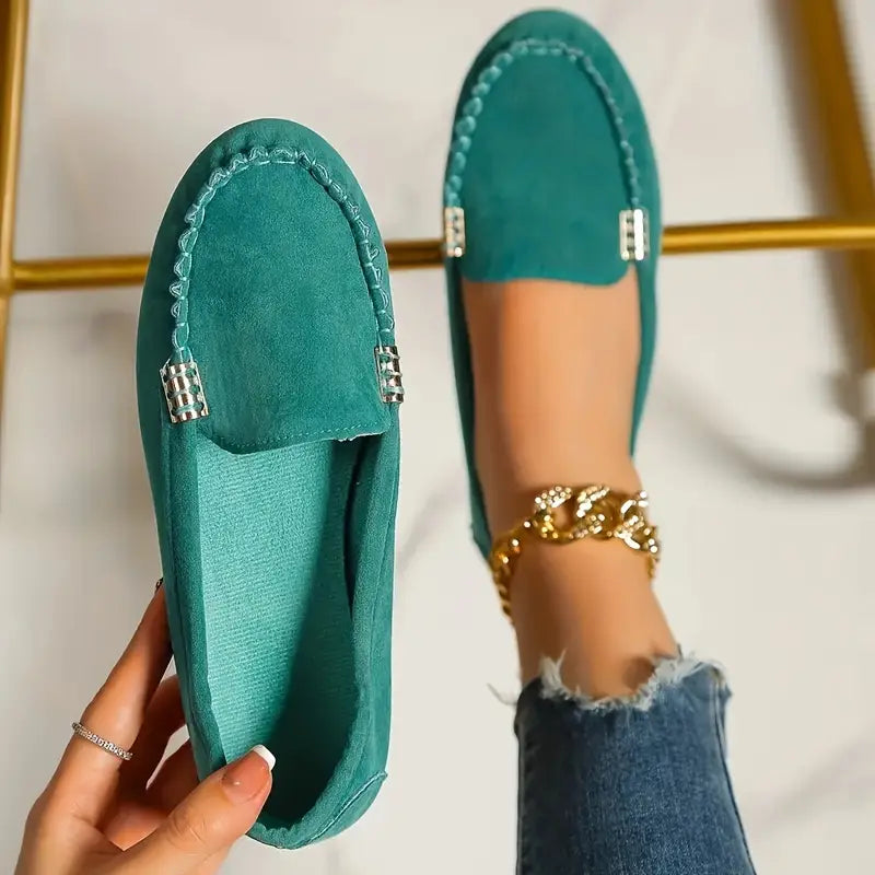 Mitsuko | Slip-On Round Toe Casual Loafers