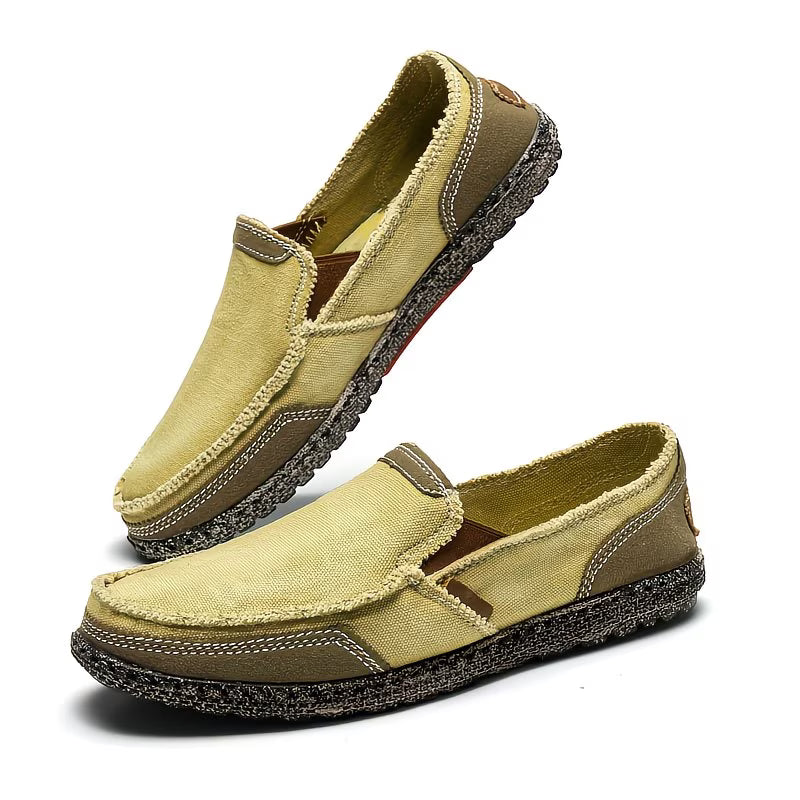 Vagner | Canvas Slip-On Casual Loafers