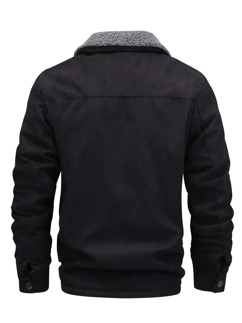 Grigory | Sherpa Collar Zip Jacket