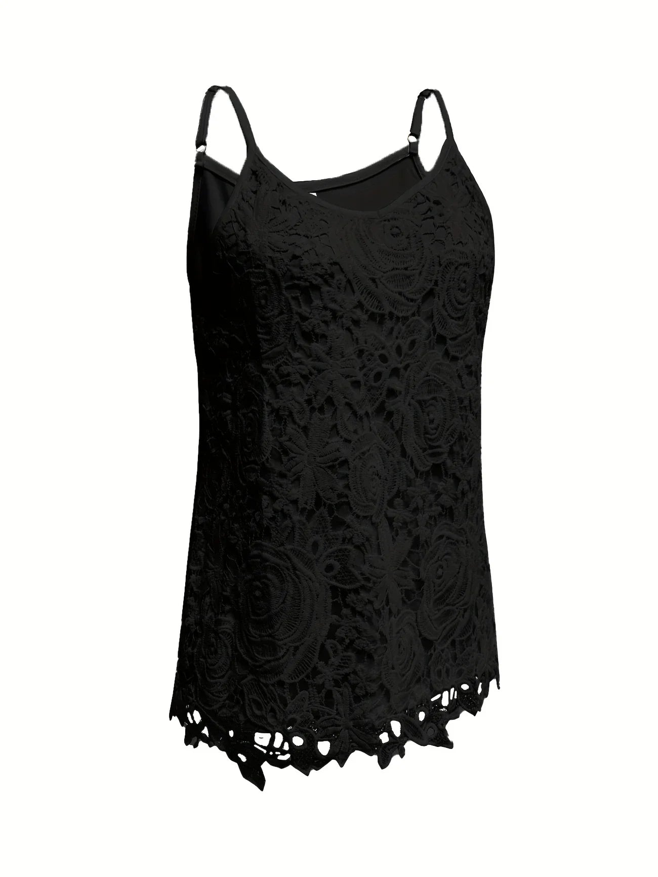 Juna | Lace V Neck Sleeveless Camisole Top