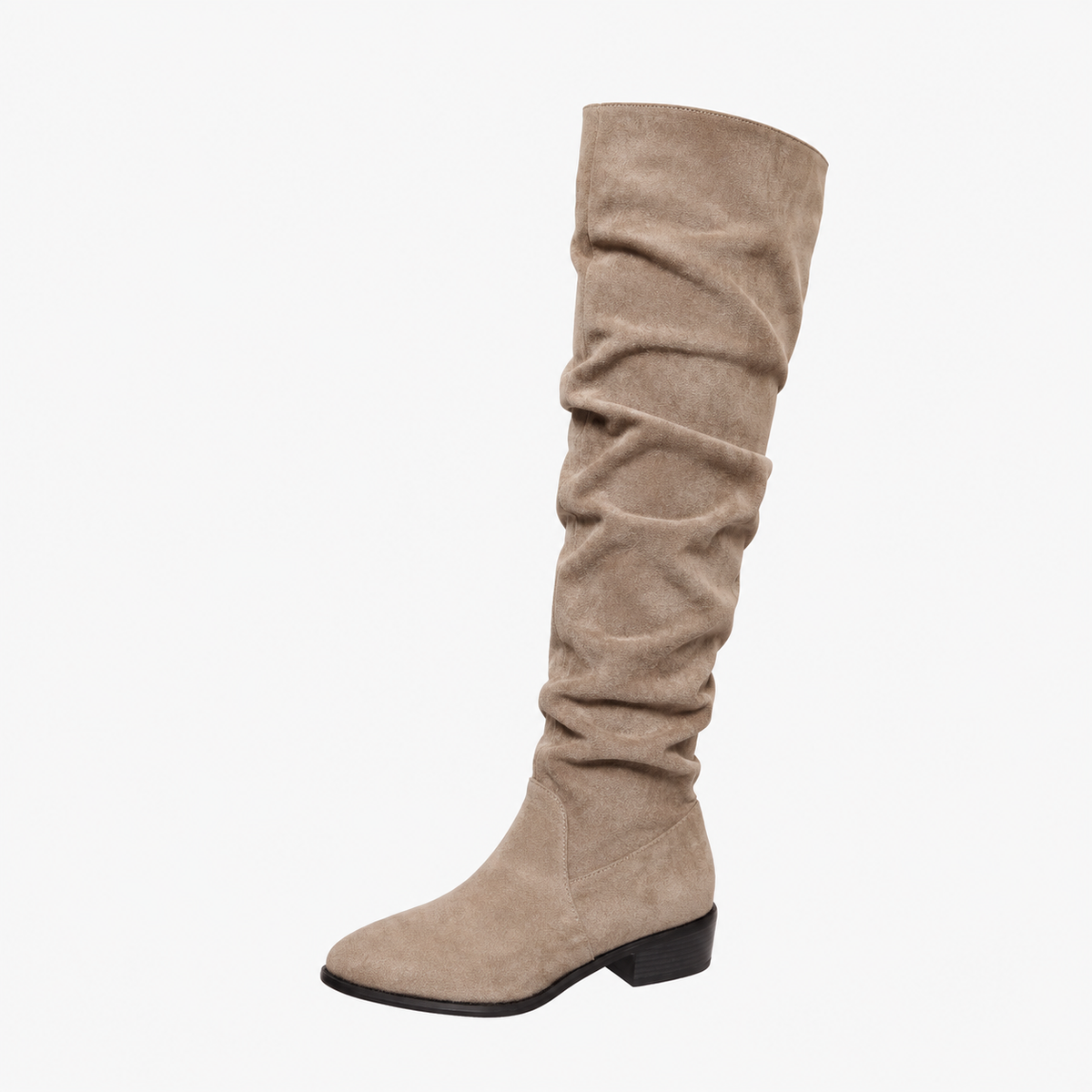 Yvaiurenna | Overknee Boots with Block Heel