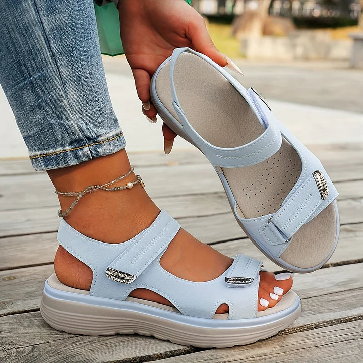 Shanyel | Double Strap Open Toe Sandals