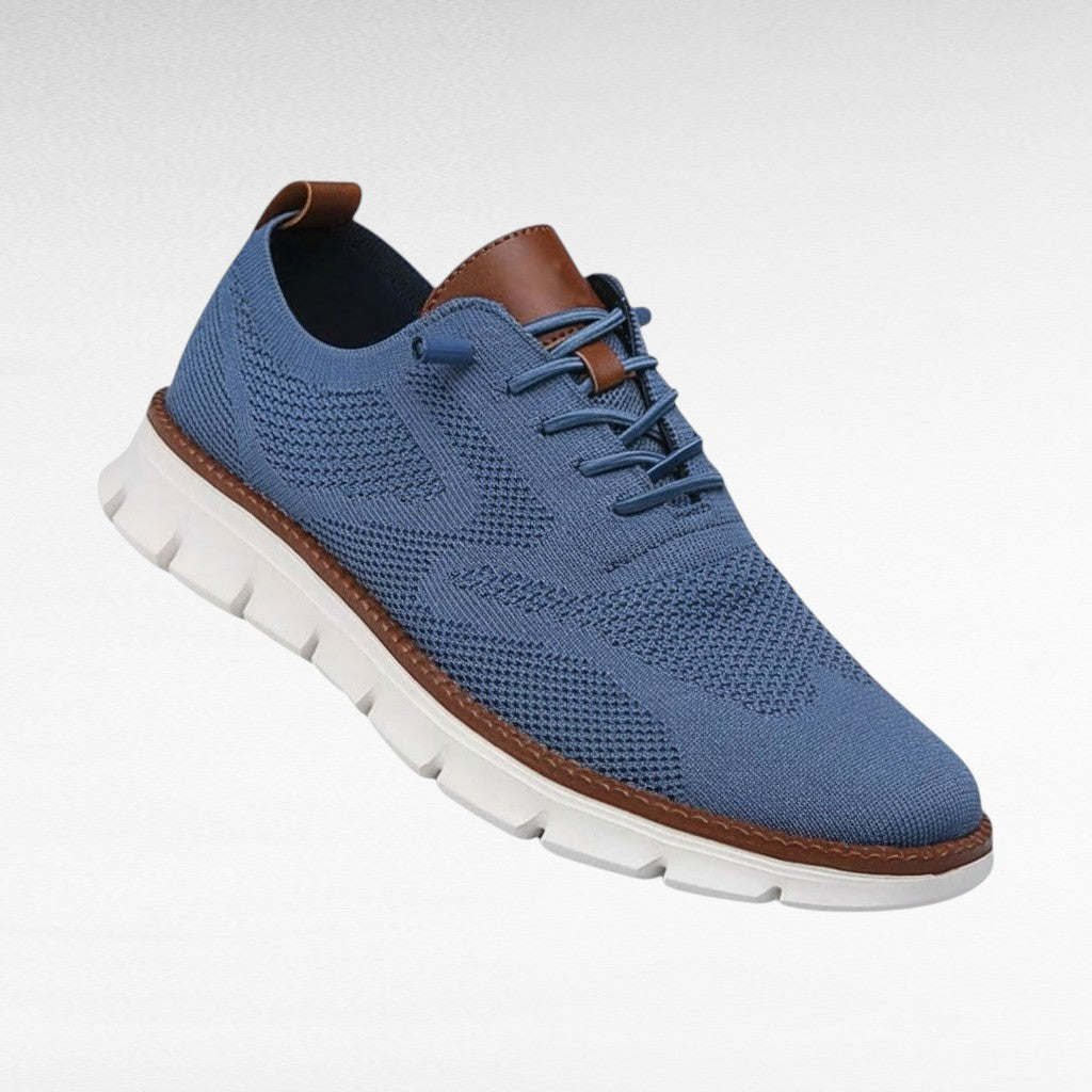 Bernardo | Knit Lace-Up Sneakers With Contrast Trim