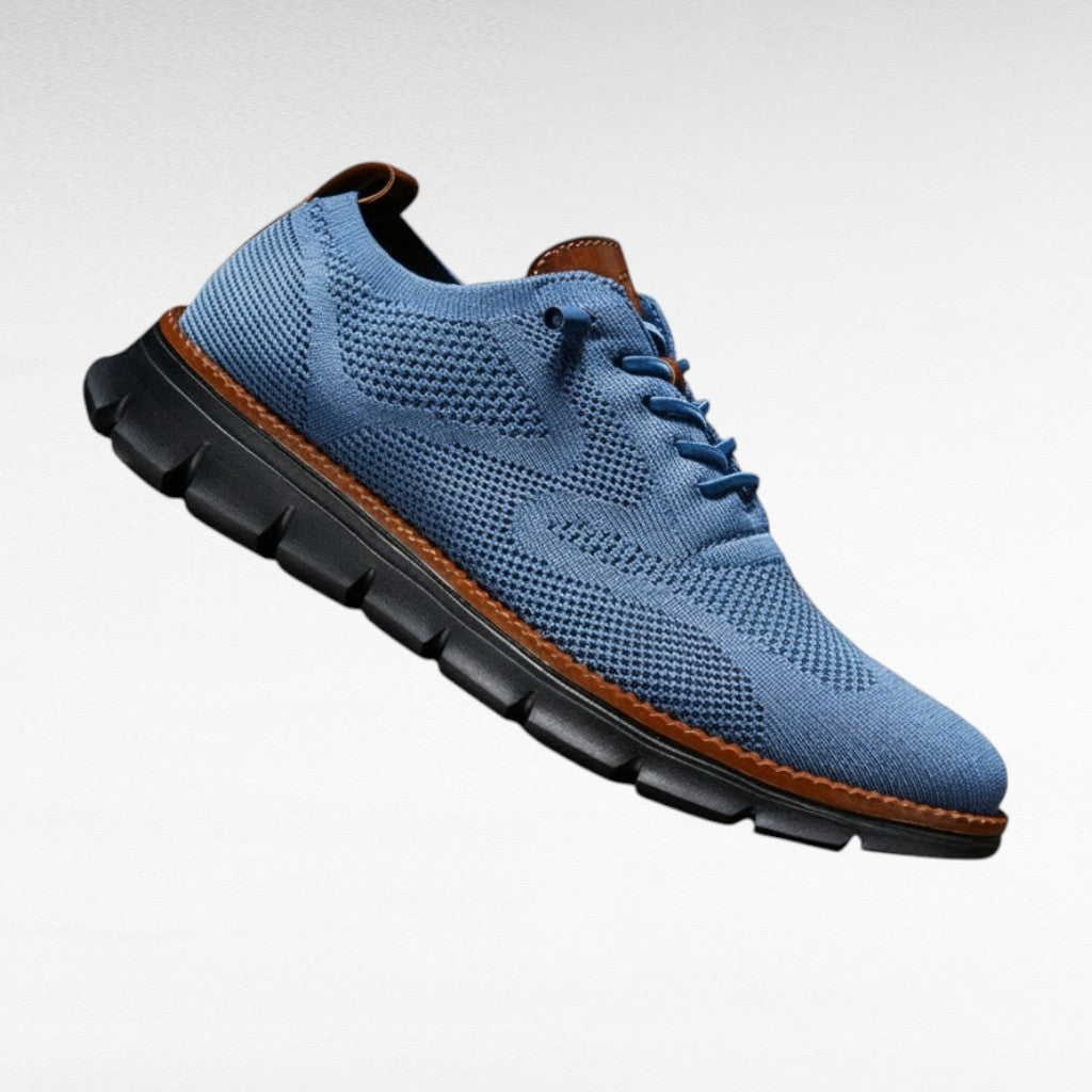 Bernardo | Knit Lace-Up Sneakers With Contrast Trim