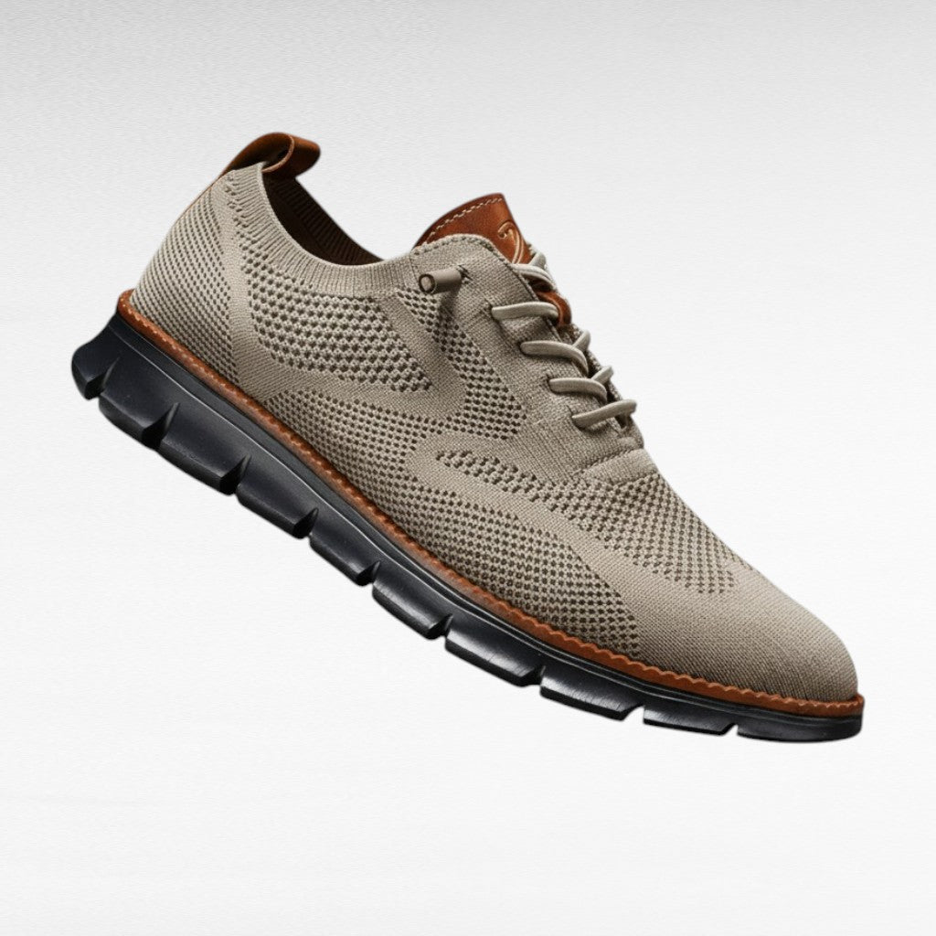 Bernardo | Knit Lace-Up Sneakers With Contrast Trim