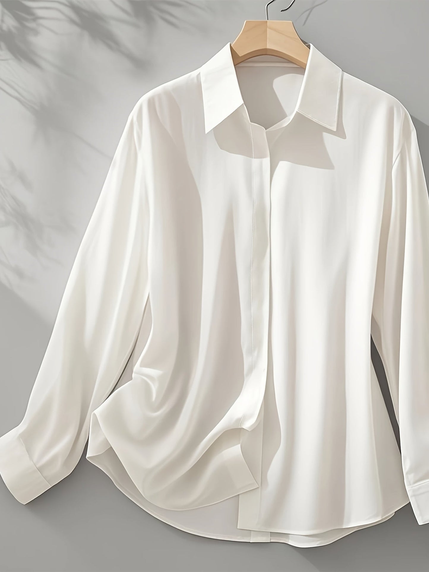 Elenochka - Long Sleeve Button Up Blouse