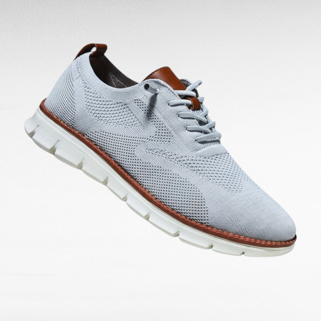 Bernardo | Knit Lace-Up Sneakers With Contrast Trim