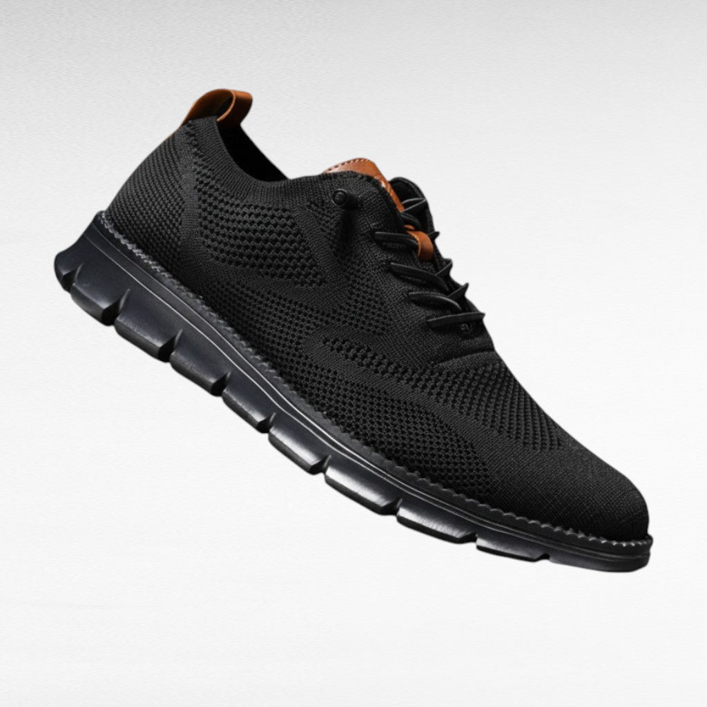 Bernardo | Knit Lace-Up Sneakers With Contrast Trim