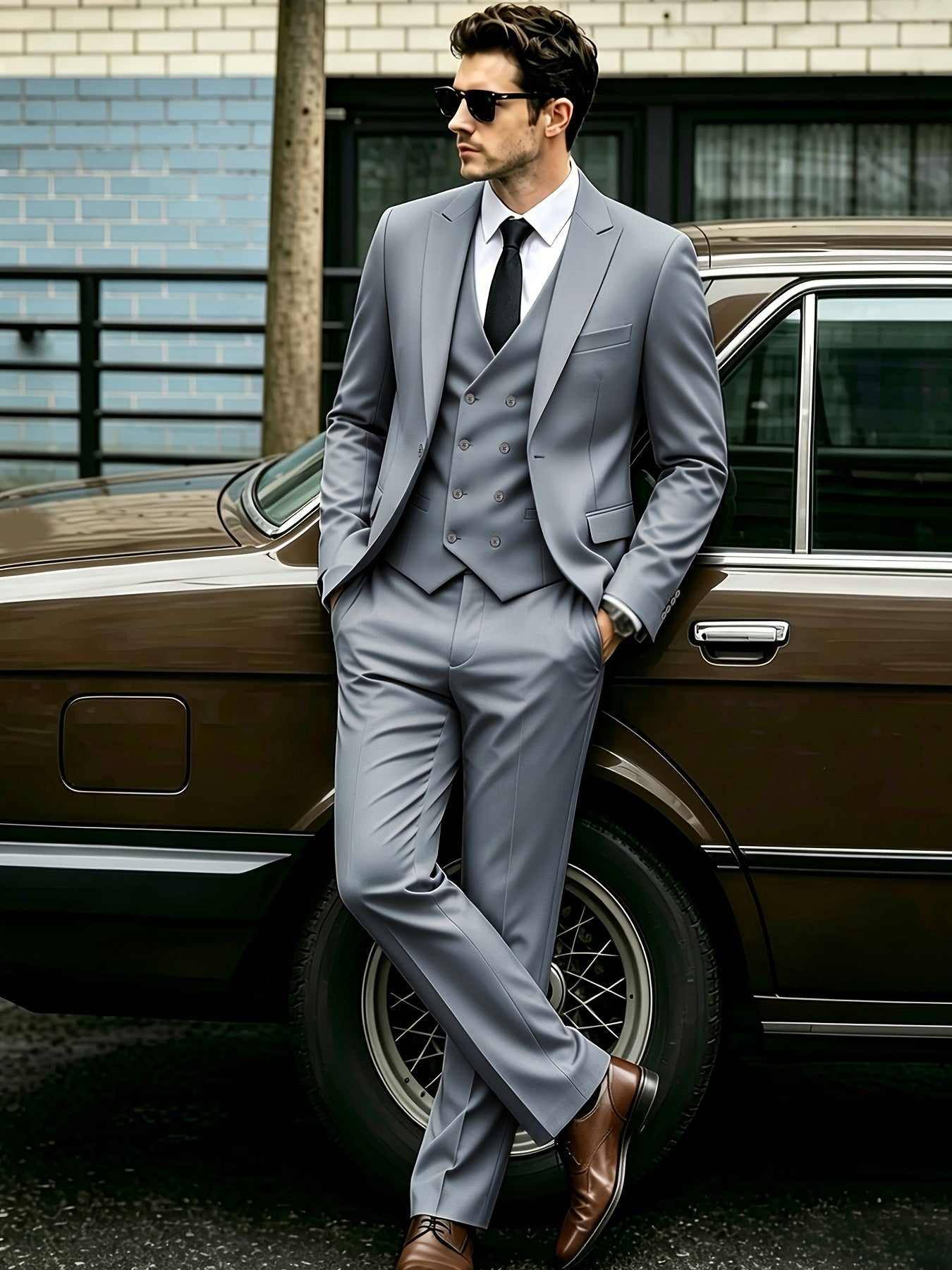 Holtalder | Tailored Three-Piece Formal Suit