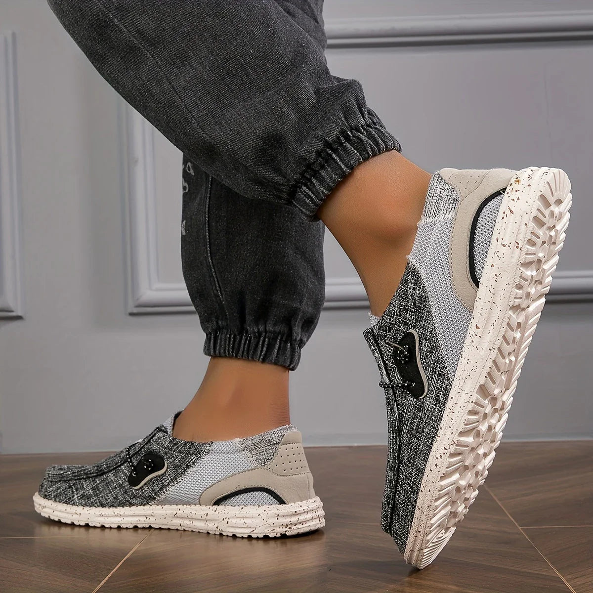 Hayes | Slip On Casual Canvas Sneakers