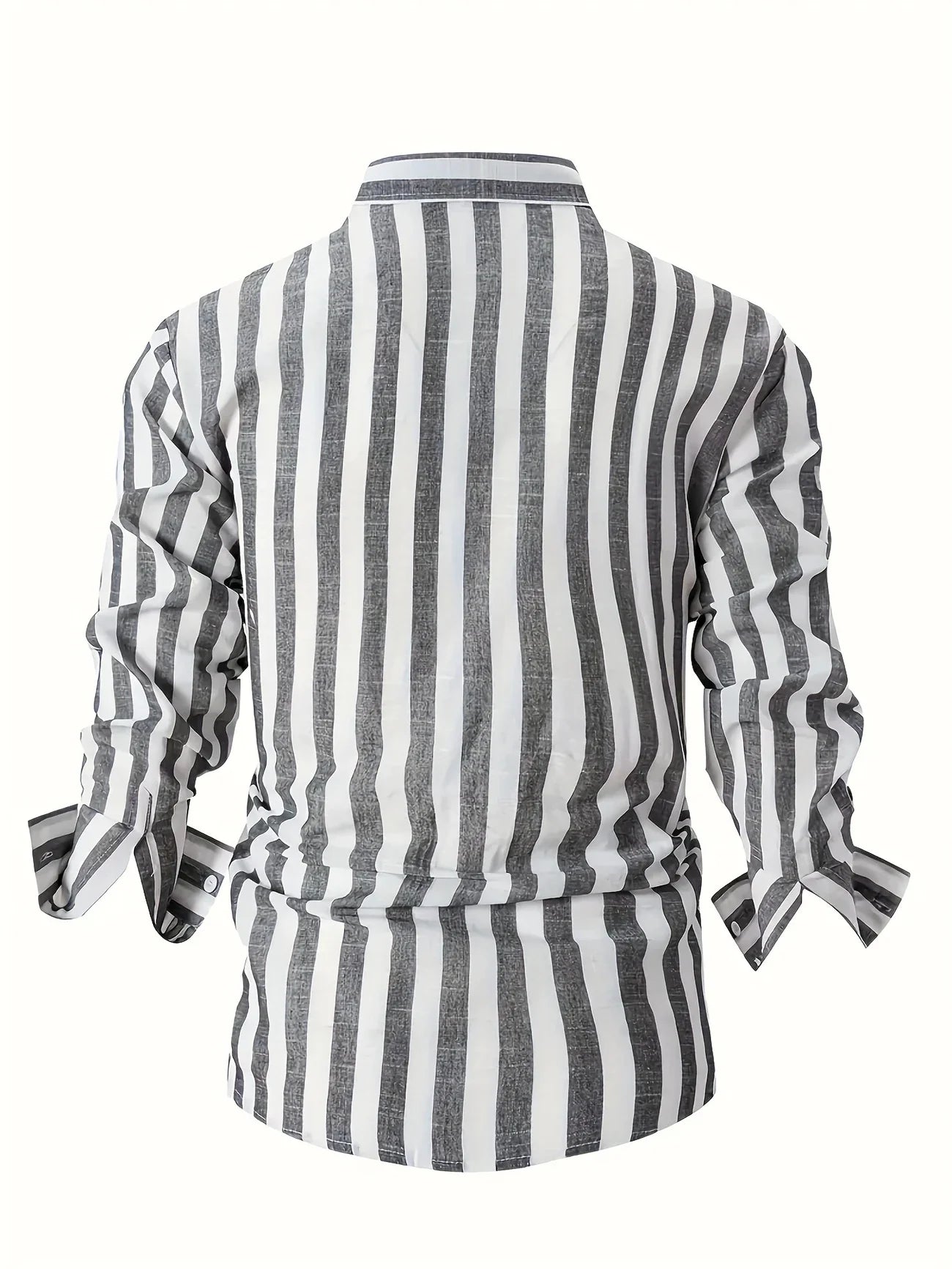 George | Long Sleeve Vertical Striped Button Shirt