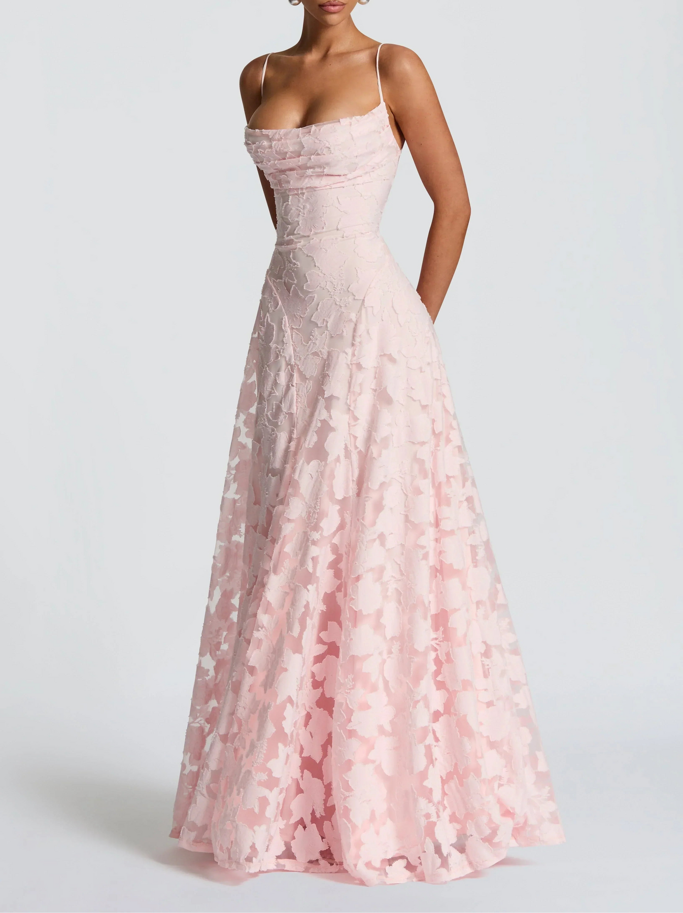 Alonah | Textured  Floral Maxi Dress
