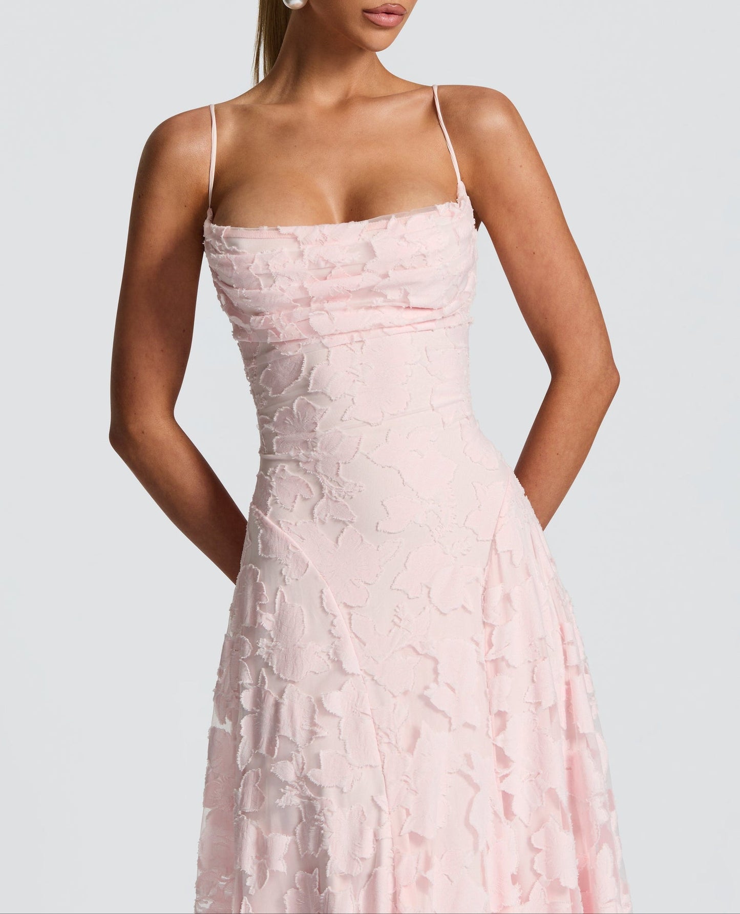 Alonah | Textured  Floral Maxi Dress