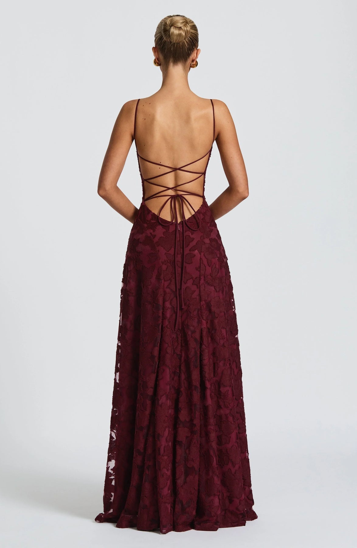 Alonah | Textured  Floral Maxi Dress