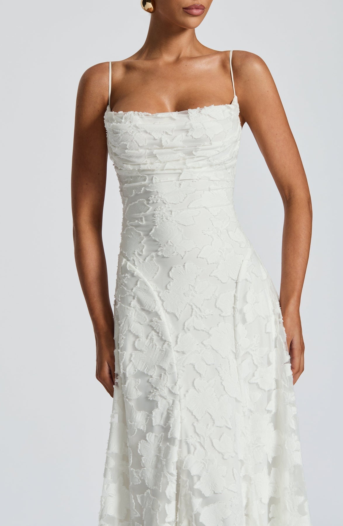 Alonah | Textured  Floral Maxi Dress