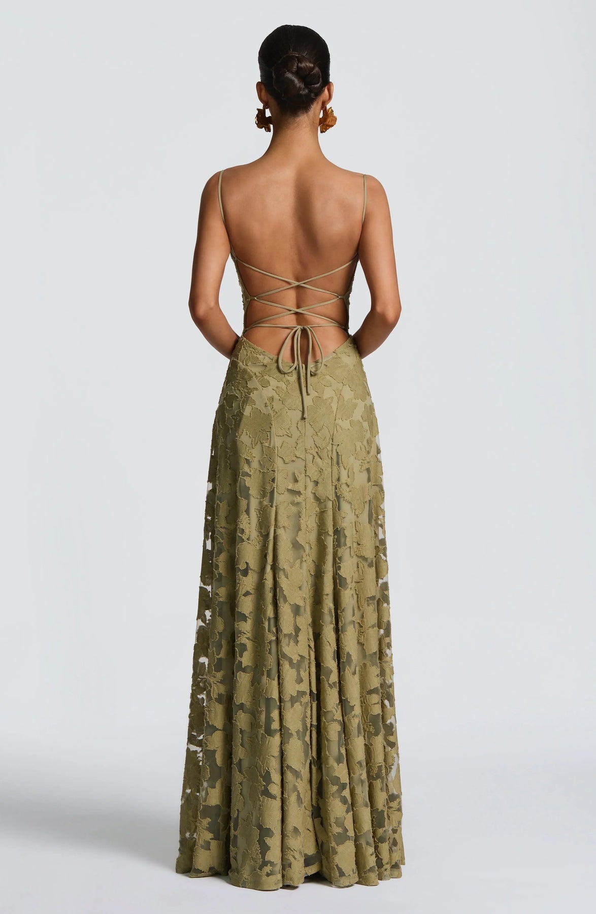 Alonah | Textured  Floral Maxi Dress