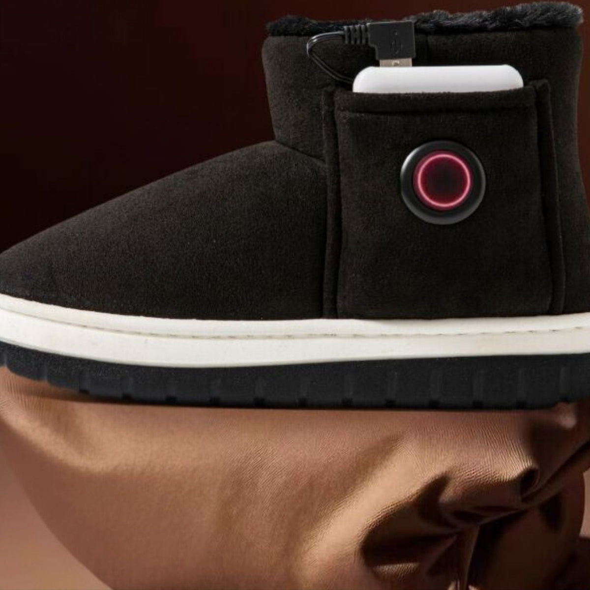 Stratoslink | USB Heated Slippers with Adjustable Temperature