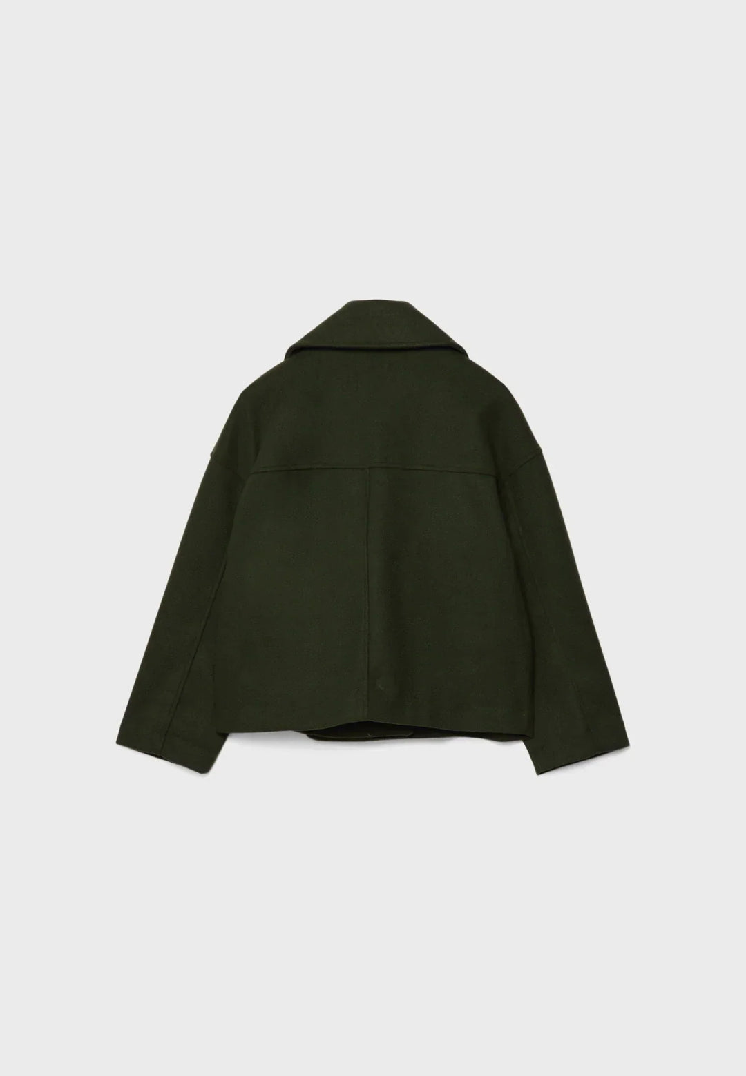 Lorraine | Jacket with Double-Breasted Buttons and Cropped Hem