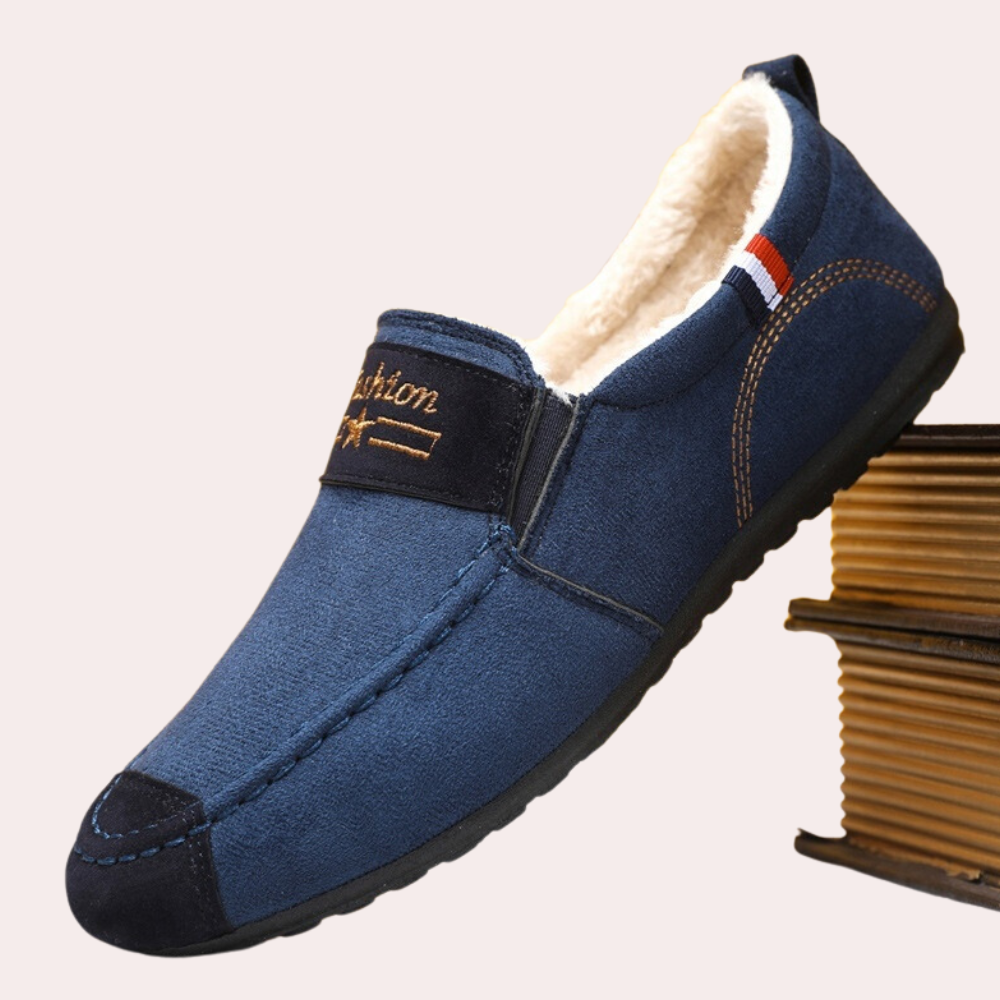 Lyons | Loafers With Plush Lining and Elastic Panels