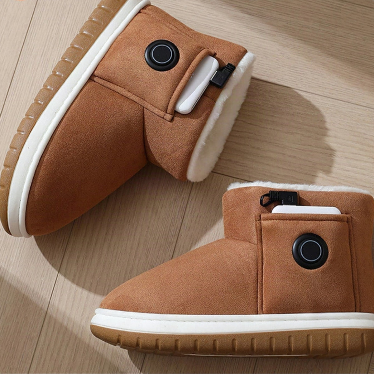 Stratoslink | USB Heated Slippers with Adjustable Temperature
