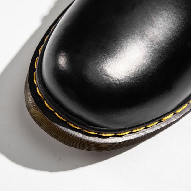 Davey | Derby Shoes With Laces and Contrast Stitching