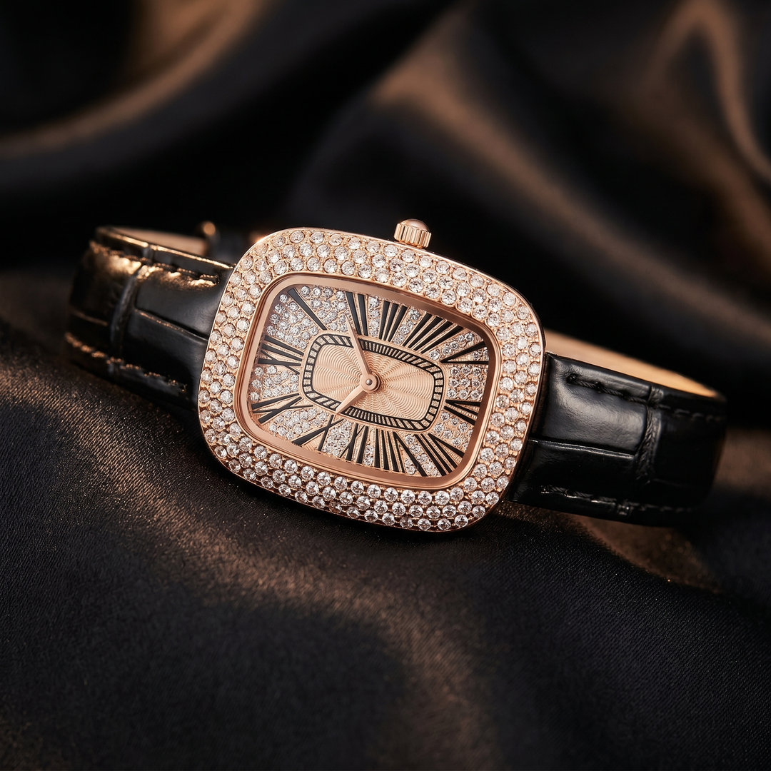 Vítor | Crystal Bezel Watch