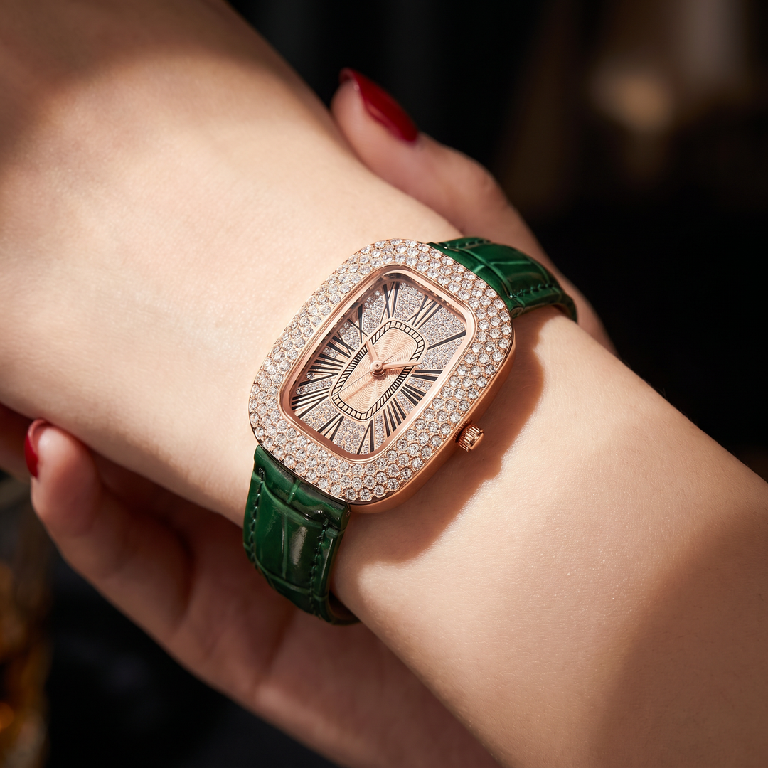 Vítor | Crystal Bezel Watch