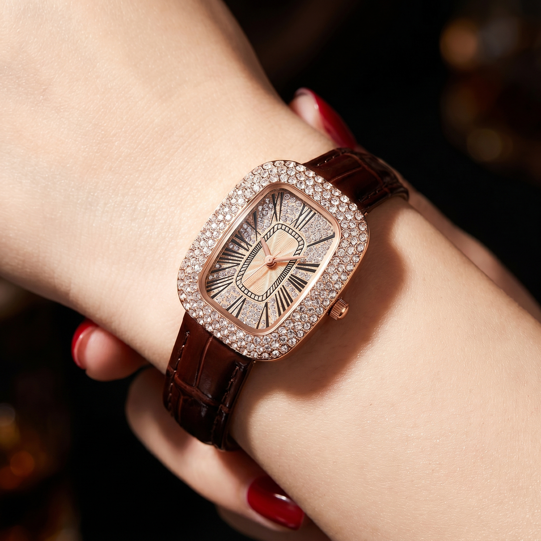 Vítor | Crystal Bezel Watch