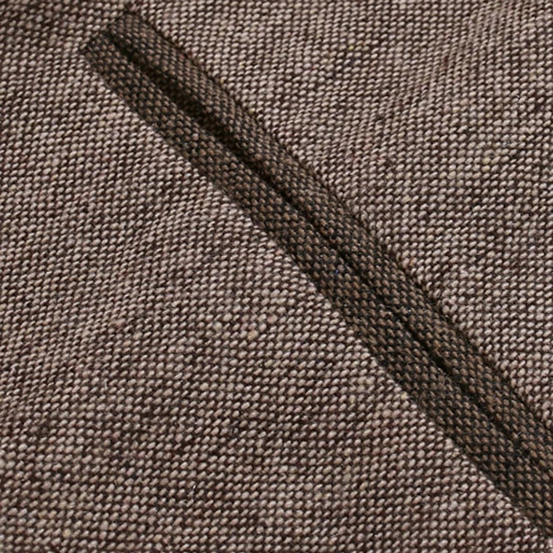 Enrico | Vest With Textured Weave and Contrast Pockets