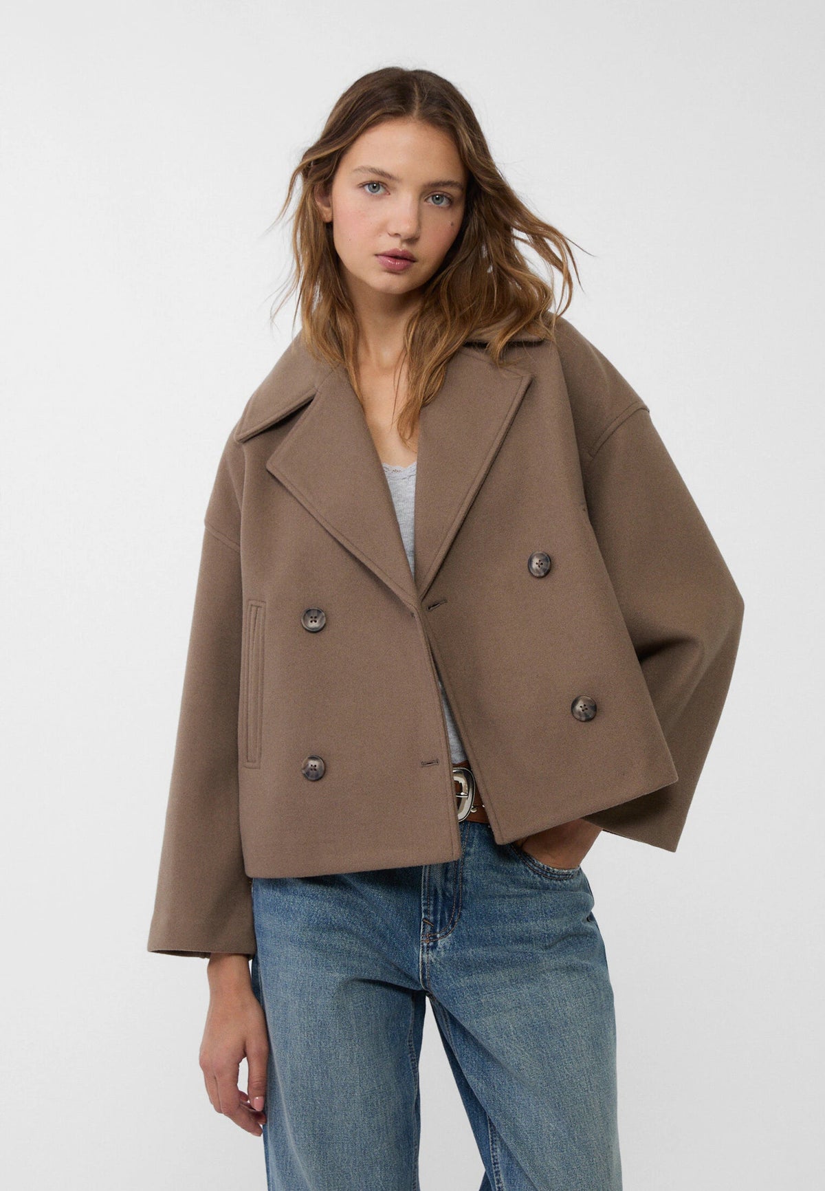 Tatjana | Double Breasted Short Jacket