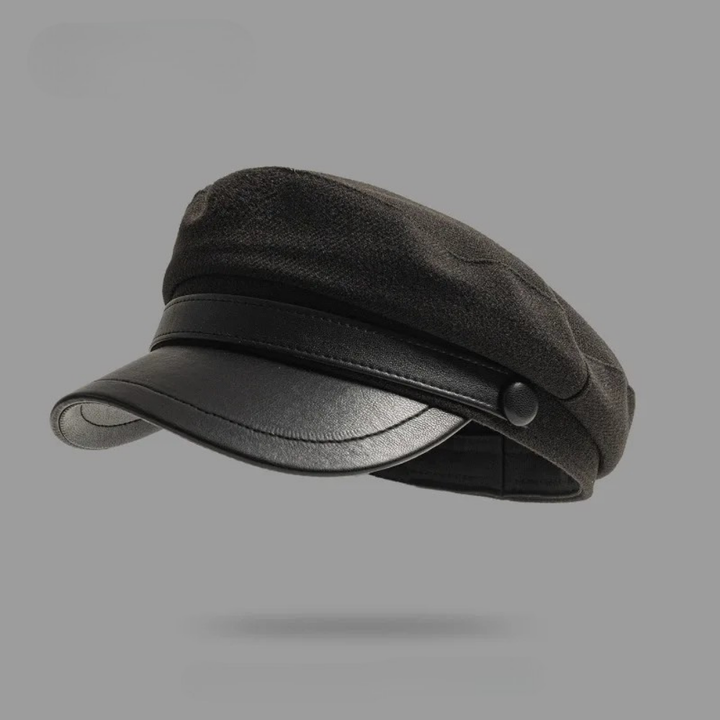 Zivko | Newsboy Cap Brown Curved Brim Hat