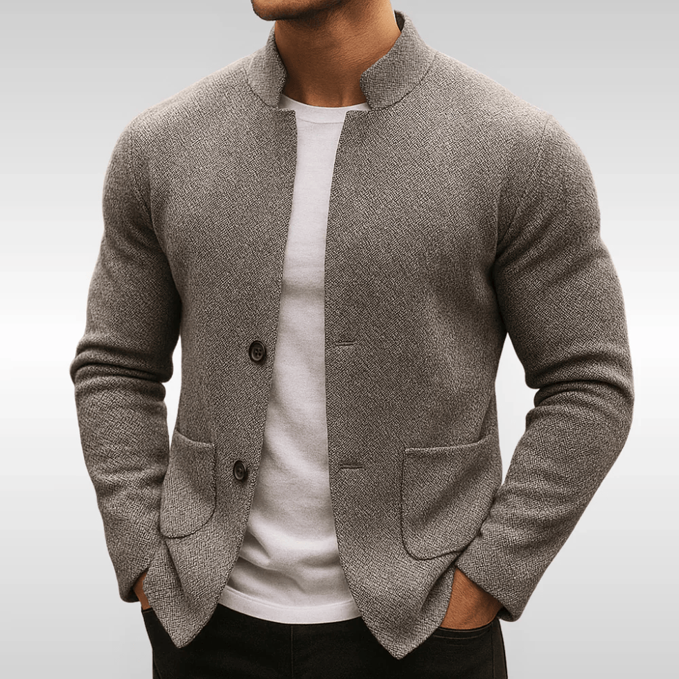 Sverker | Slim Fit Knit Cardigan