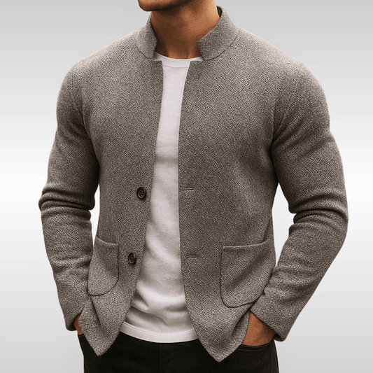 Sverker | Slim Fit Knit Cardigan