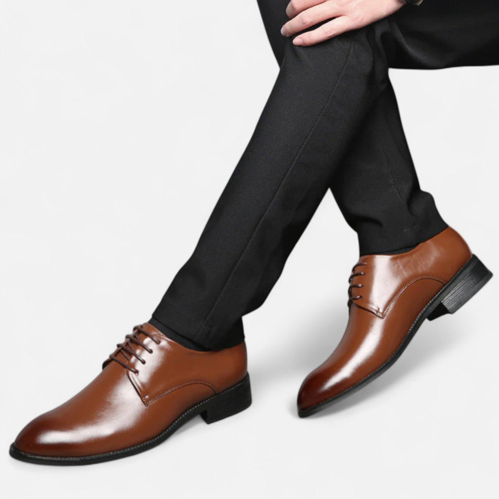 Alexandre | Lace-Up Dress Shoes in Brown and Black