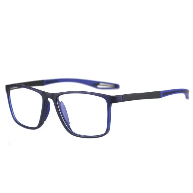 VistaFlex | Glasses With Rectangular Frames and Contrast Temples