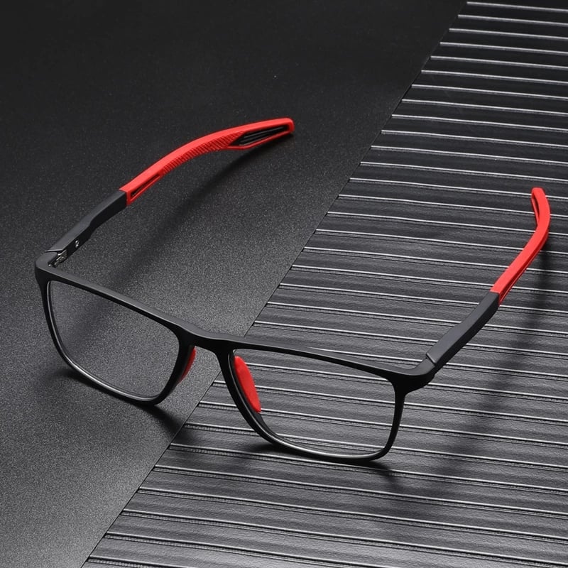 VistaFlex | Glasses With Rectangular Frames and Contrast Temples
