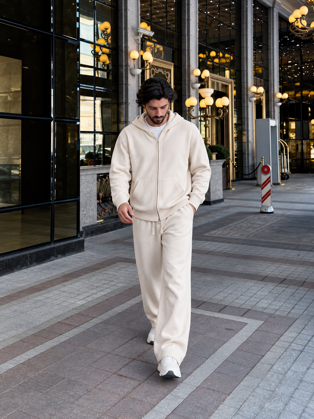 Jonathan | Tracksuit With Zip Hoodie and Straight Pants