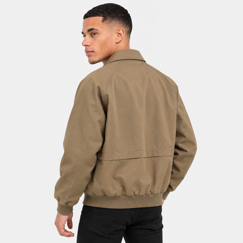 Adrian | Jacket With Point Collar and Ribbed Cuffs