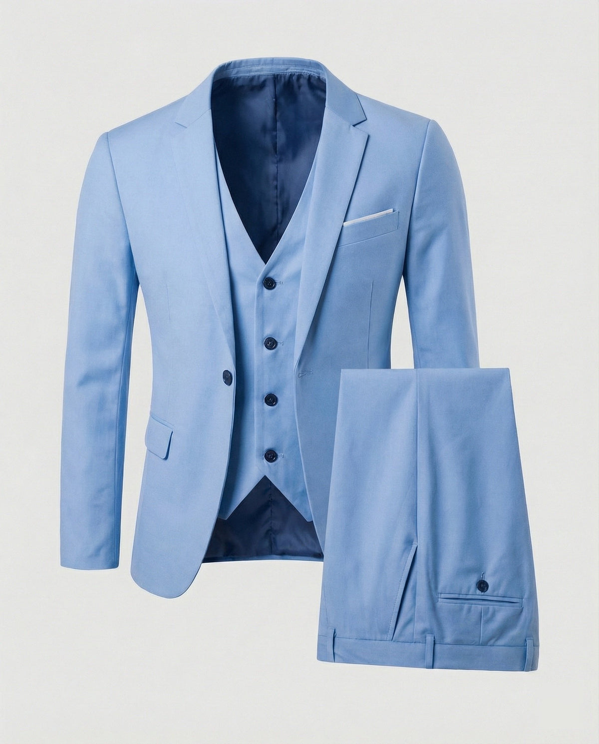 Maelarduk | Classic Three-Piece Suit with Sharp Fit