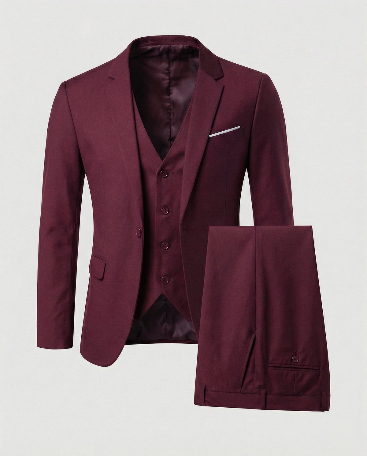 Maelarduk | Classic Three-Piece Suit with Sharp Fit