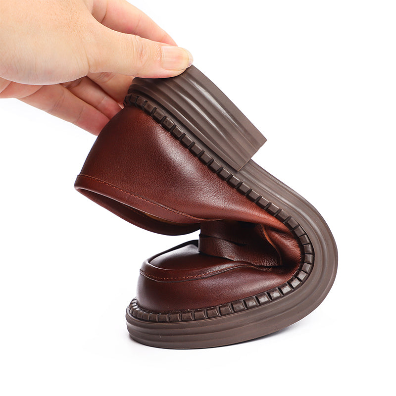 Damen penny | Penny Loafer with Wide Toe Box