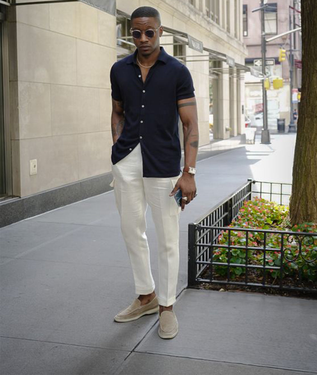 Bastien | Vintage Leather Slip-On Loafers